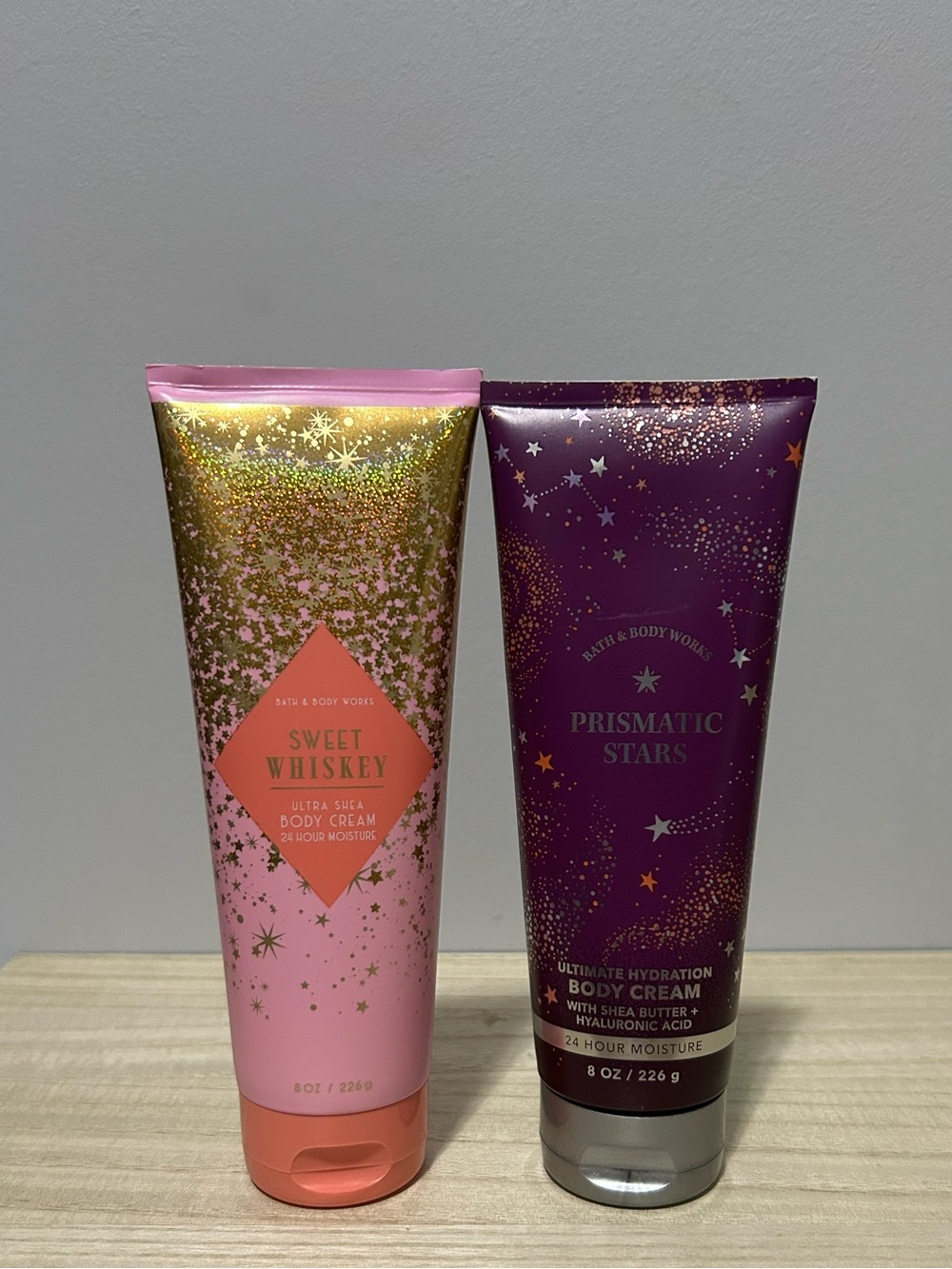 NEW Bath & Body Works Sweet Whiskey + Prismatic Stars Body Cream